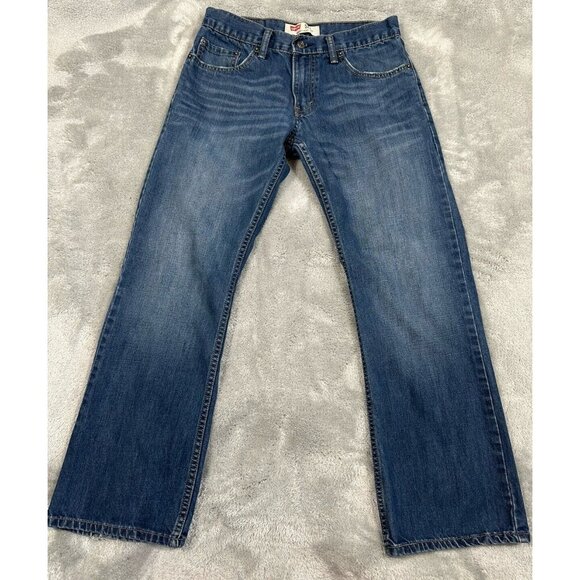 Levi's Other - Levis 527 Mens 30x29 Blue Low Boot Cut Western Cowboy Cotton Medium Wash